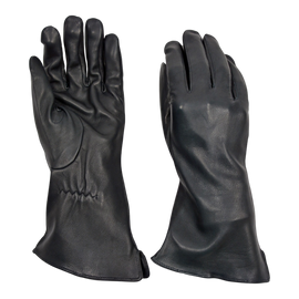 Bőrkesztyű - Holland hadsereg feleslege - Fekete - Újszerű állapotú