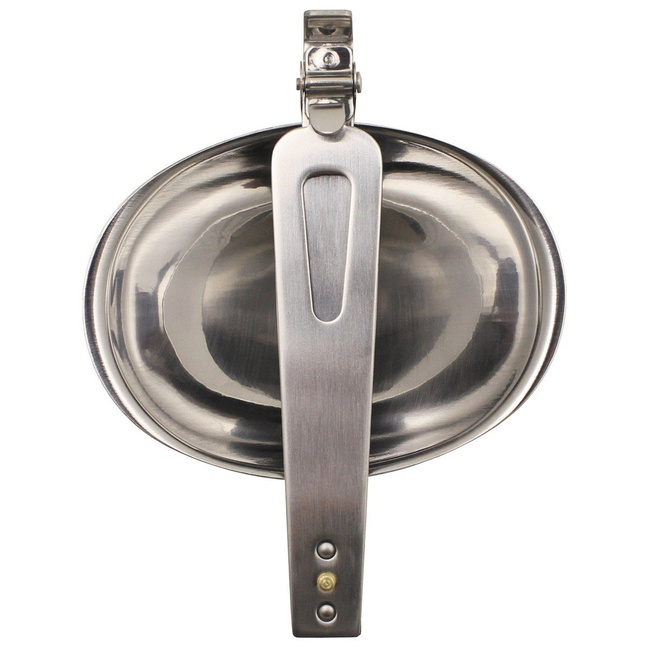 Összecsukható merőkanál, rozsdamentes acél