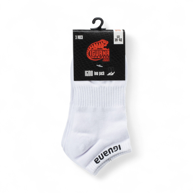 Igino Low zokni - 3 pár készlet - Fehér - Magnum