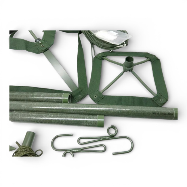 Álcaháló tartó felszerelés - Német Hadsereg katonai felesleg - OD zöld - Jó állapotban