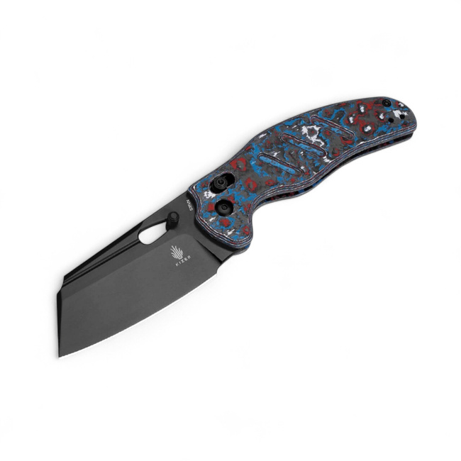 EDC Pocket Knife Sheepdog C01C CF Nebula - Blue