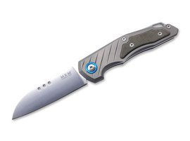 POCKET KNIFE ROOT TITANIUM GREEN MICARTA - MKM