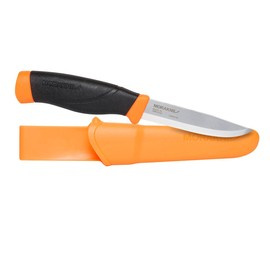 FIX PENGÉJŰ KÉS - COMPANION HEAVYDUTY F (C) - SZÉNACÉL - MORAKNIV® - NARANCSÁRGA