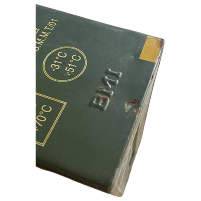 FÉM LŐSZERES DOBOZ - KATONAI FELESLEG AZ OLASZ HADSEREGTŐL - HASZNÁLT