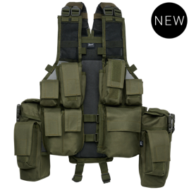 TACTICAL VEST - OLIVA - BRANDIT