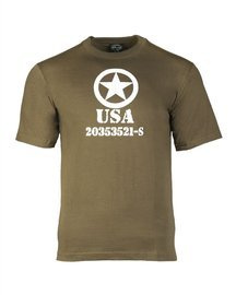 T-SHIRT ′ALLIED STAR′ OD