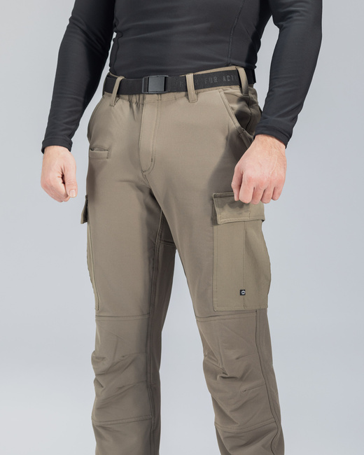 BDU 2.0 Pants with Elastic Waist and Fleece Lining - Arctic - K05068 - RAL7013 - Pentagon - Length 34 inches