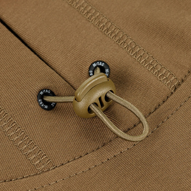 Férfi kapucnis pulóver - Born By Revolution - Barna/Coyote - M-Tac