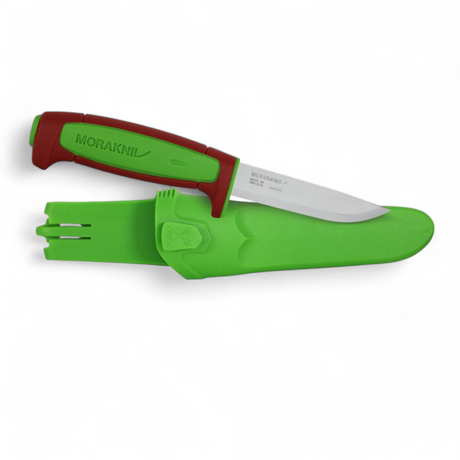 KÉS Morakniv® BASIC 511 kés - szénacél - Ivy Green/Dala Red