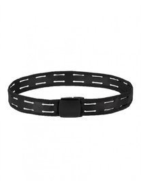 LÉZERVÁGOTT ÖV YKK® GYORSKIOLDÓ CSATTAL - Mil-Tec® - FEKETE