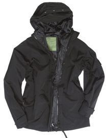 US BLACK 3-LAYER-LAMINATE WET WEATHER JACKET