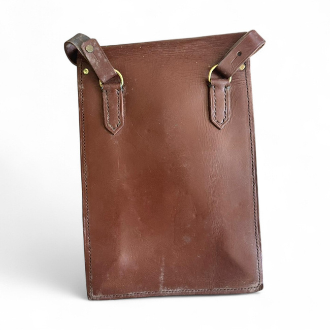 Bortérkép Táska - Katonai Porthart RSR Korszak - Tiszt - Román Hadsereg Katonai Felesleg - Barna - Újszerű