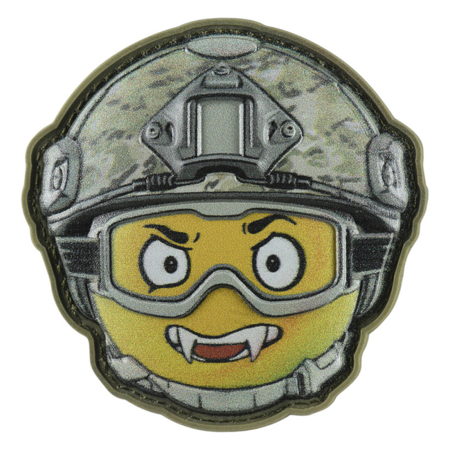 JELVÉNY 3D EMOJI NR. 28 PVC - OLIVE - M-TAC