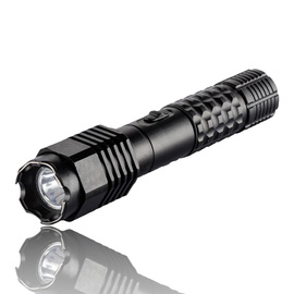 Elektrosokk / Multifunkciós Önvédelmi Zseblámpa – 1103 – 600.000 Volt, 200 Lumen – Fekete – Concorde Defender