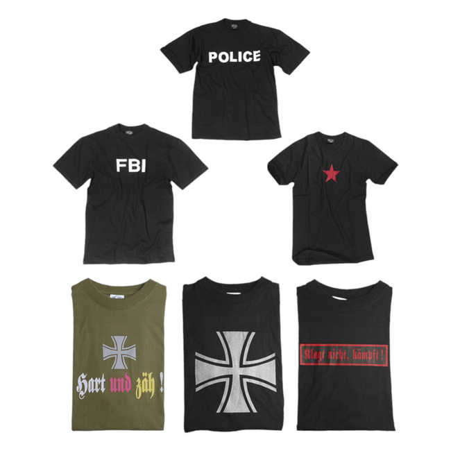 PÓLÓ - KÜLÖNBÖZŐ SZÍNEK ÉS NYOMATOK - MIL-TEC