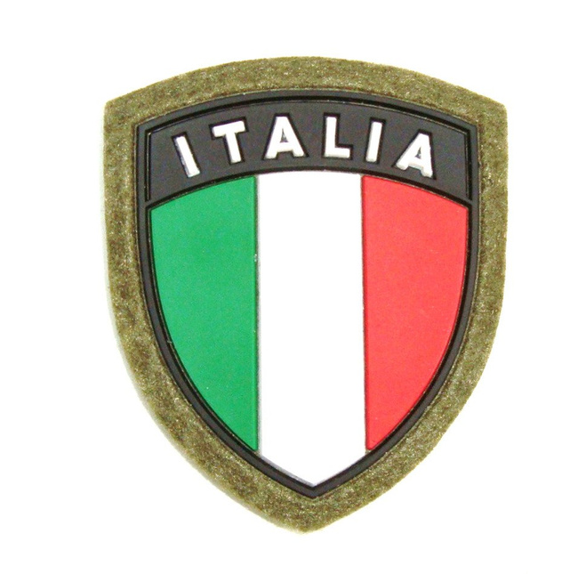 PATCH DEFCON5 ITALIAN CREST PVC - OD GREEN