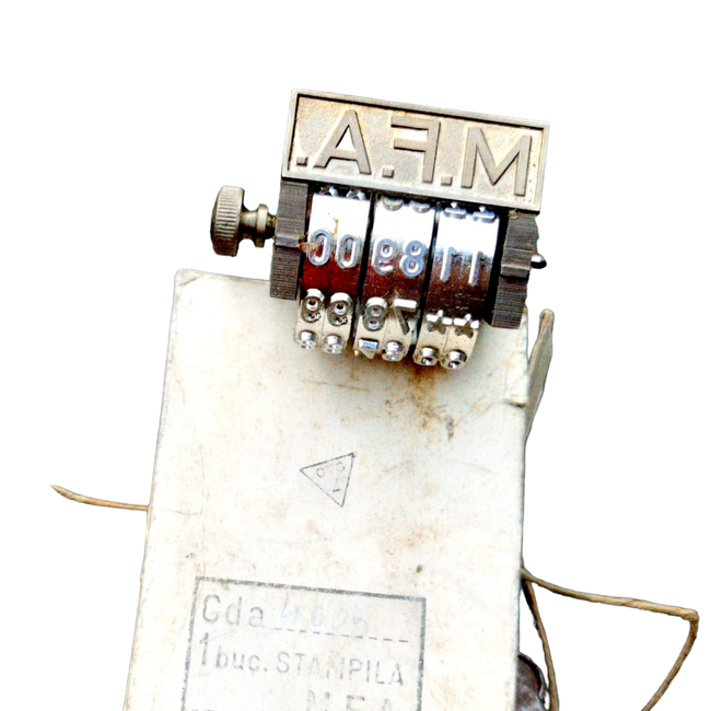 Insert stamp - Socialist era - ROMANIAN MILITARY SURPLUS