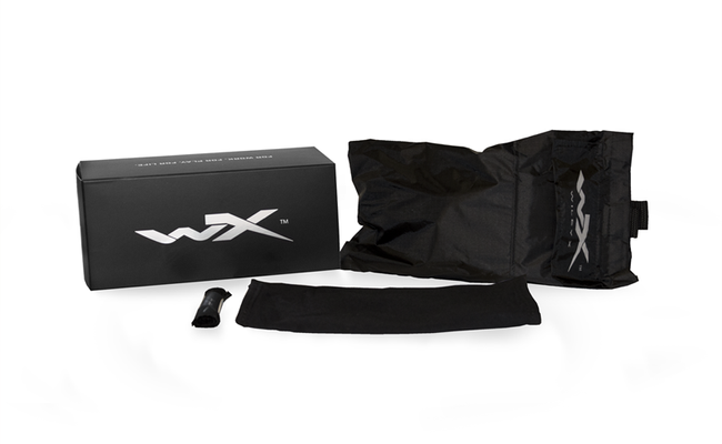 Glasses - Wileyx - SPEAR Dual Smoke/Clear/Rust Matte Black Frame