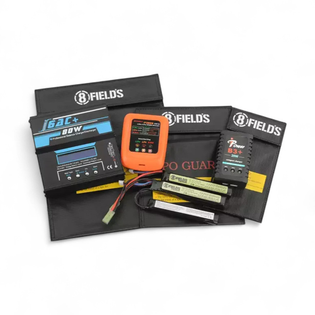 LI-PO akkumulátorok töltésére szolgáló védőtok - NAGY - 8FIELDS