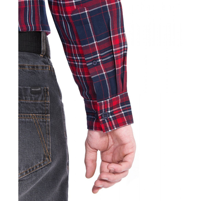 FLANEL DRIFTER ING - PIROS KOCKÁS - PENTAGON