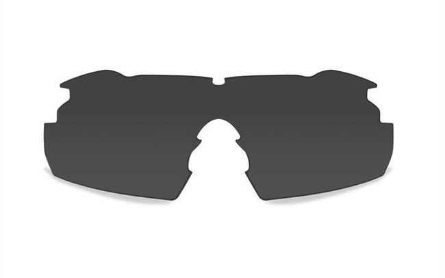 BALLISTIC SUNGLASSES - VAPOR 2.5 - WILEY X - GREY/CLEAR - BLACK FRAME