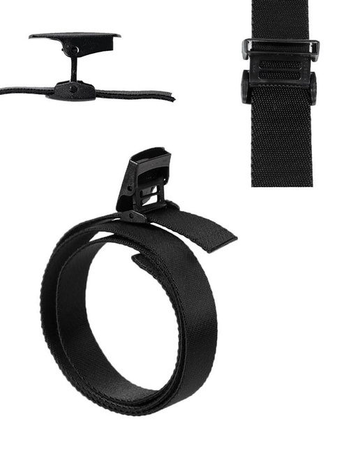 GYORSKIOLDÓ RUGALMAS HEVEDER - 38 MM - Mil-Tec® - FEKETE