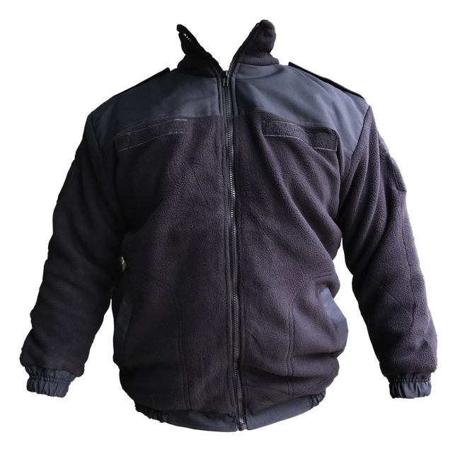 FLEECE JACKET - AUTUMN/WINTER - WITH EMBLEMS - ANP