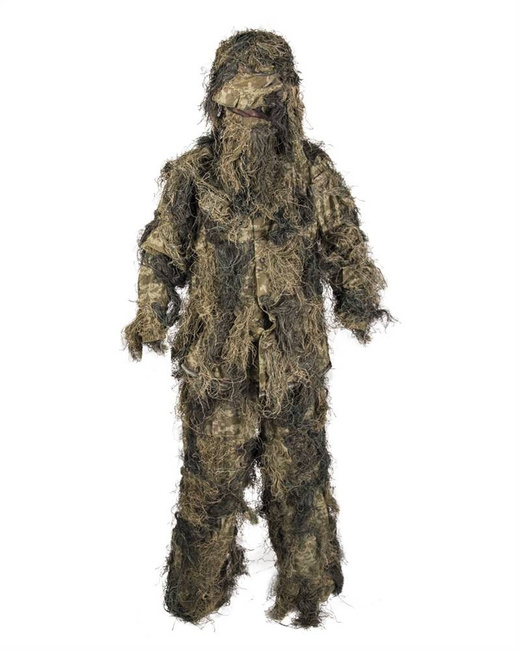 Tűzálló álcaruha "Ghillie Suit" Anti Fire, woodland