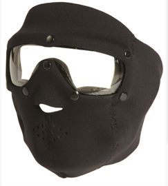 Black Swiss Eye®clear Neoprene Face Mask