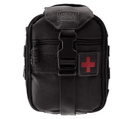 MOLLE POUCH FOR FIRST AID KIT - 18x14x7 CM - Magnum - BLACK