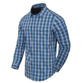 BEVONOTT PÓLÓ - OZARK BLUE PLAID - HELIKON