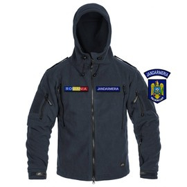 POLÁRKABÁT - TÉLI - "PATRIÓTA" - HELIKON TEX® - SOTET KEK - JELEKKEL - JANDARMERÍA