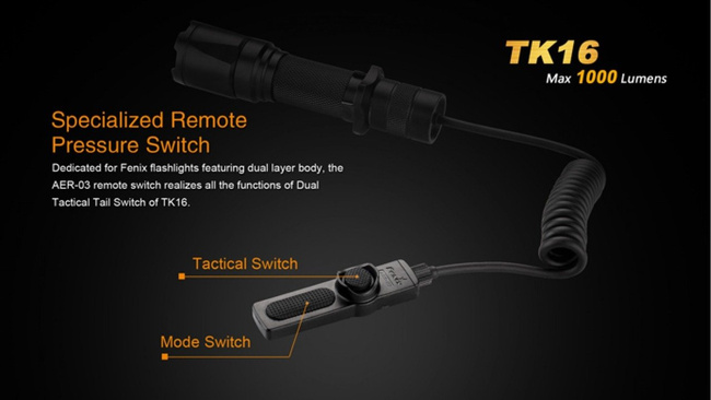 Lámpák, zseblámpa, Fenix TK16, vízálló