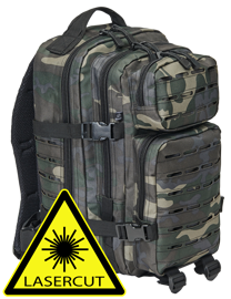 Hátizsák US Cooper LASERCUT medium - Darkcamo