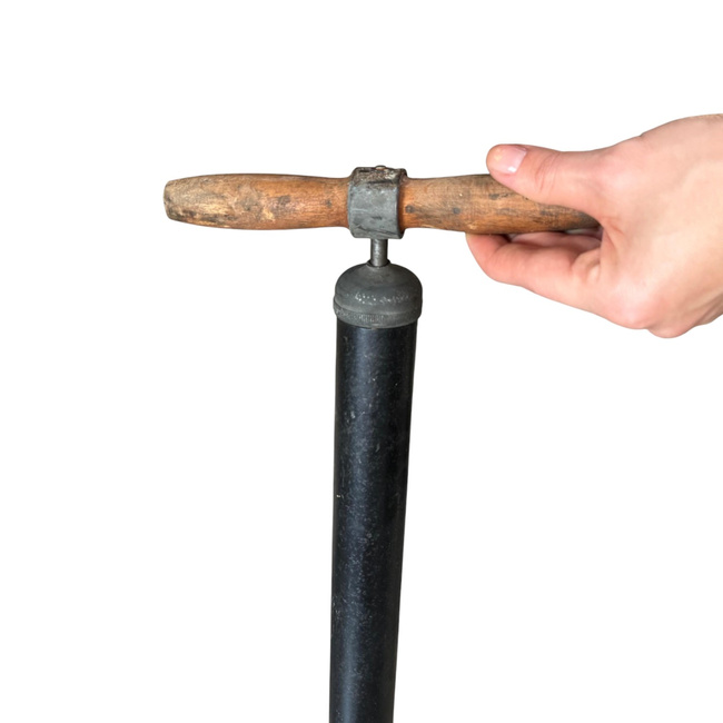 Kézi légpumpa - Vintage - Román Hadsereg katonai felesleg - Jó állapotban