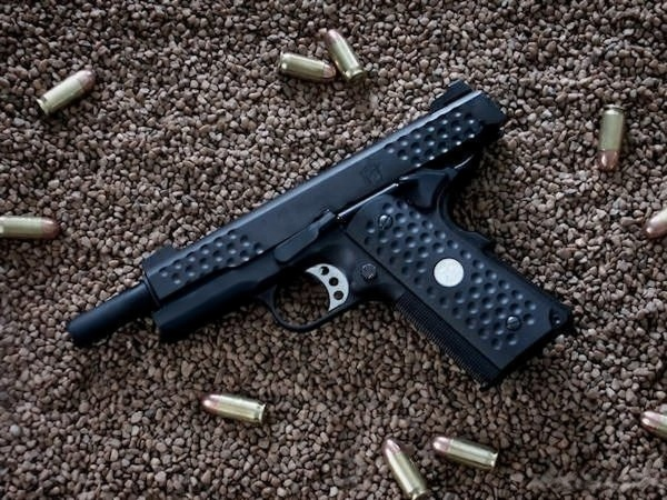 KAC 1911 Knight Hawk Airsoft replika pisztoly (Ver.3) – Teljesen fém, visszarúgásos