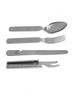 KONYHAI KÉSZLET GENUINE GERMAN ARMY HEAVY STAINLESS STEEL 4 DB CHOW KIT