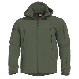 VÍZÁLLÓ ESŐKABÁT - ARTAXES SOFTSHELL - PENTAGON® - - OLIVA ZÖLD
