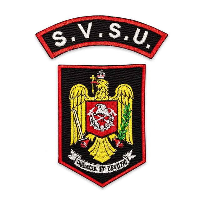 Hímzett SVSU embléma, thermo alkalmazással