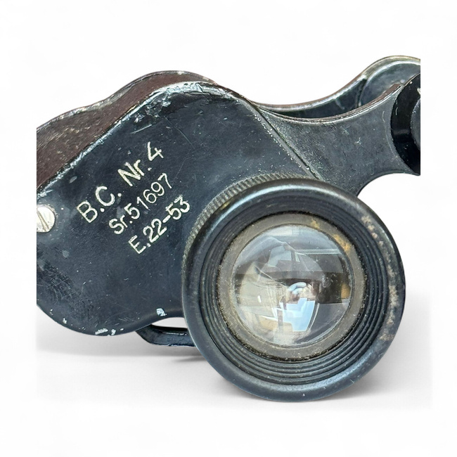 Vintage katonai távcső eredeti tokkal - I.O.R. 8x30 - B.C.N. 4 - Surplus Román hadsereg - Hidegháború - Használtan