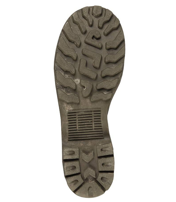 Euro PM Lumberjack vágásálló biztonsági csizma – 3. osztály – Erdészeti munkások számára – Német hadsereg feleslege – Használt