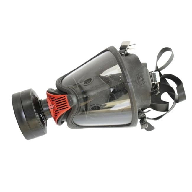 MSA AUER ULTRA ELITE GAS MASK FOR FIREFIGHTERS - USED, IN GOOD CONDITION - FOR DECORATION