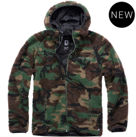 KABÁT "TEDDYFLEECE" IGNÁL - WOODLAND - BRANDIT