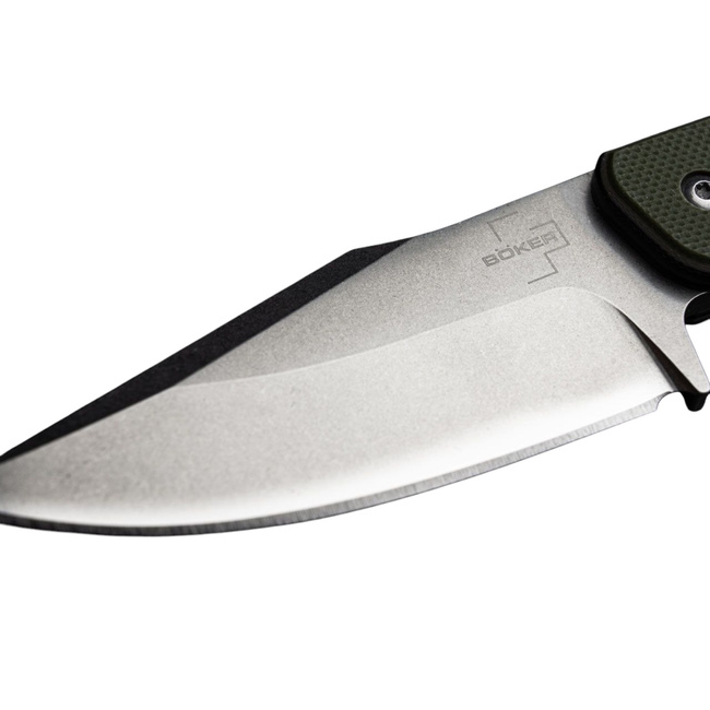 Piranha fix pengéjű kés - Böker Plus - Zöld