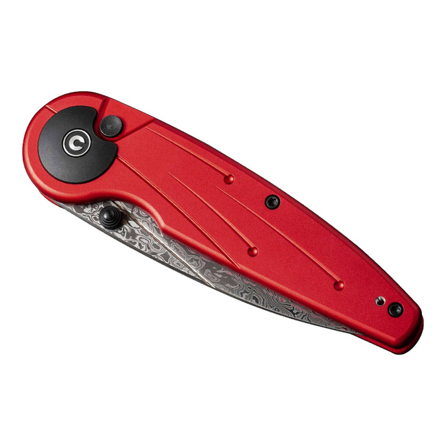 DAMASCUS KÉS STARFLARE ALUMINUM PIROS DAMASCUS - CIVIVI