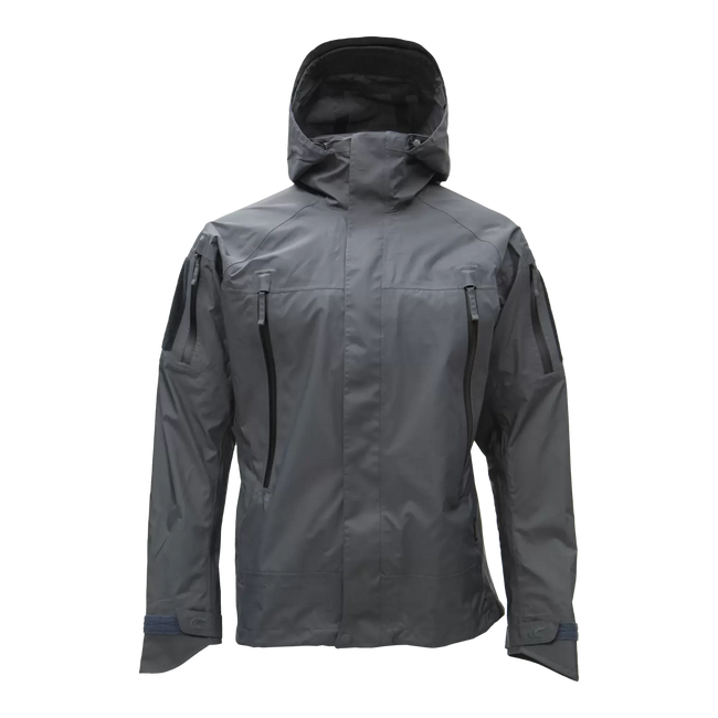 PRG 2.0 waterproof and windproof tactical jacket - Professional Rain Garment - Grey - Carinthia 