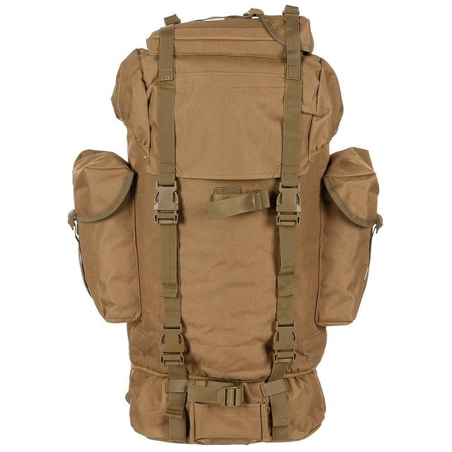 BW COMBAT BACKPACK - ALUMINIUM ROD - 65 L - MFH® - COYOTE TAN