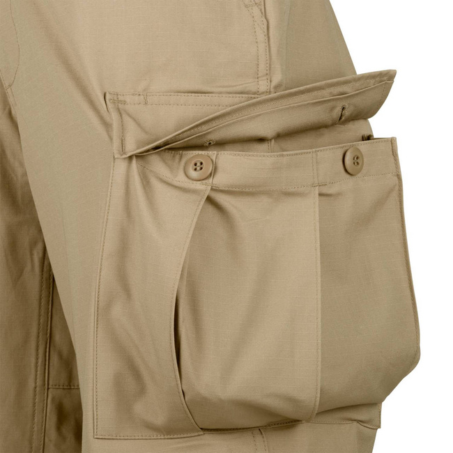 BDU SHORTS, BERMUDAS - COTTON RIPSTOP - Helikon-Tex® - OLIVE GREEN