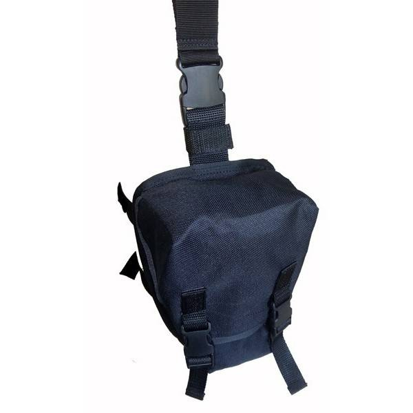 GÁZÁLARC LAB ZSEB - CORDURA - FEKETE