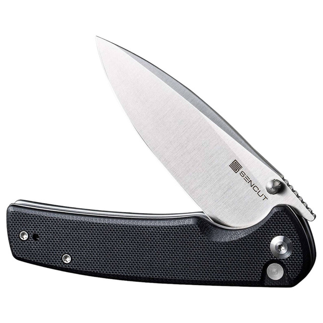 Zsebkés - „SENCUT Sachse G10 Fekete - Böker